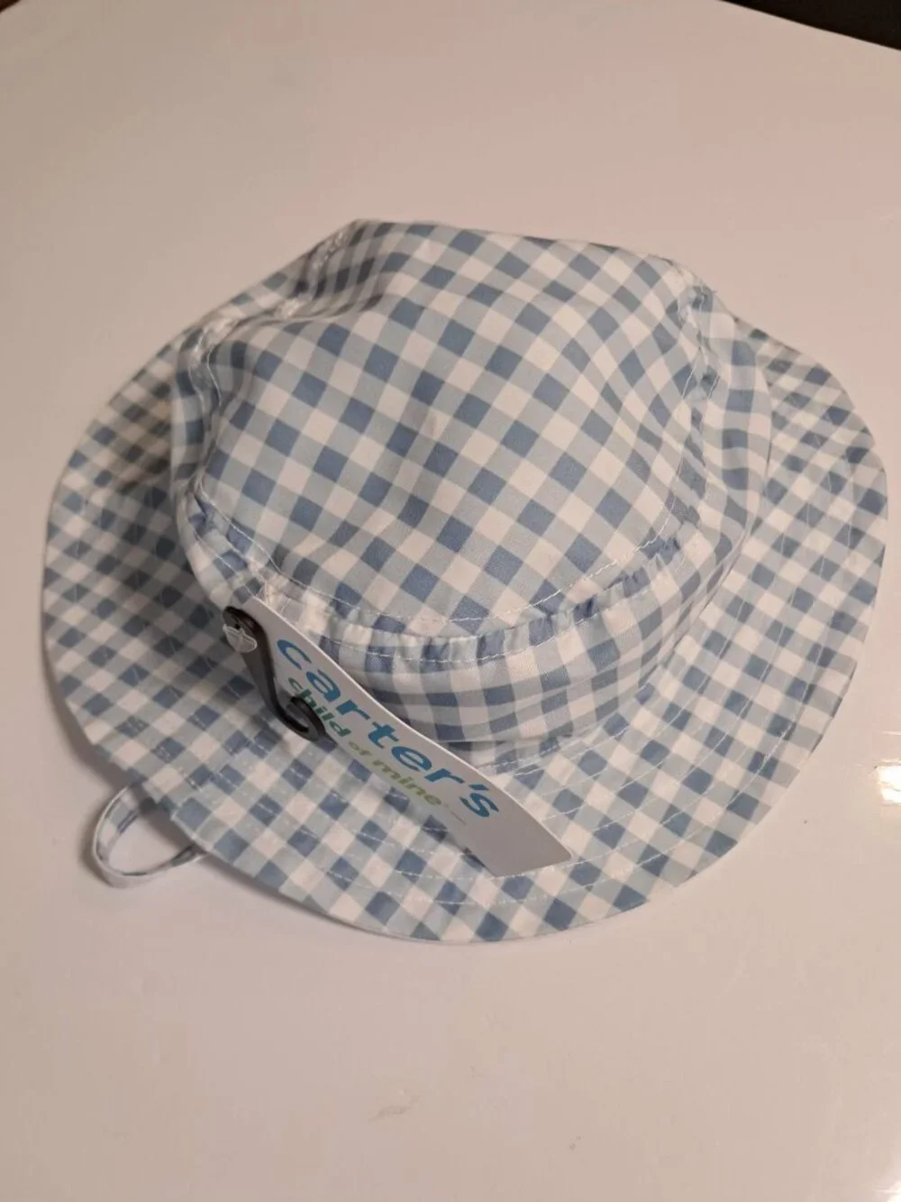 Carter’s Child of Mine Baby Gingham Bucket Hat 0–18M